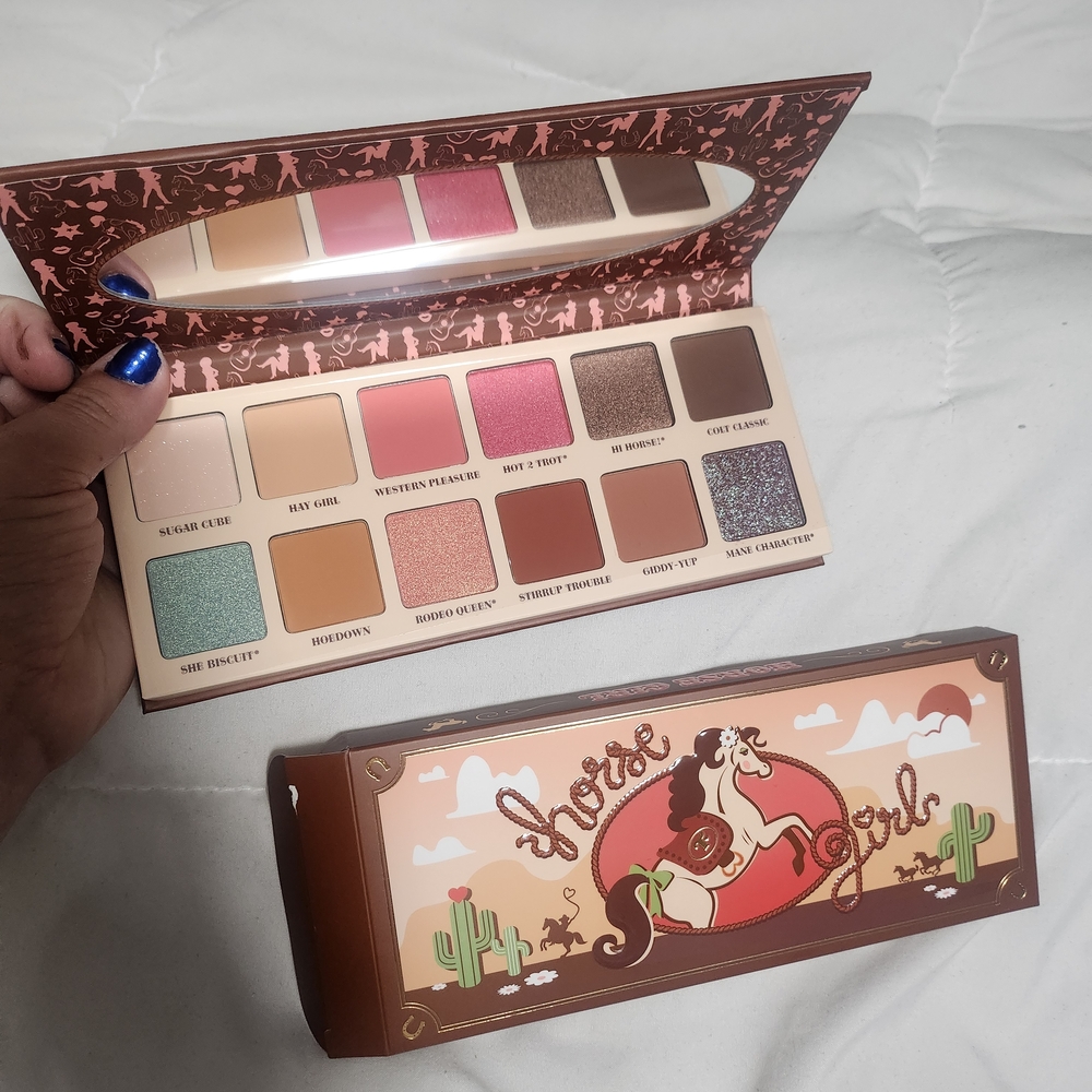 Trixie Cosmetics Horse Girl Palette - Playful Hues